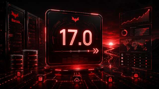 Bacula 17.0 major release expected this summer